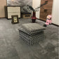 16 Pcs Shaggy Interlocking Foam Carpet Tiles Kids Carpet Squares Protective Floor Mats Crawling Exercise Area Rugs