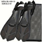 1 Pair Universal Adjustable Snorkeling Diving Fins