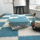 5-20Pcs Soft Plush Baby Play Mat Non-Slip Puzzle Interlock Floor Mats Carpet EVA Foam Rugs Warm Playmat for Living Room 30*30 CM