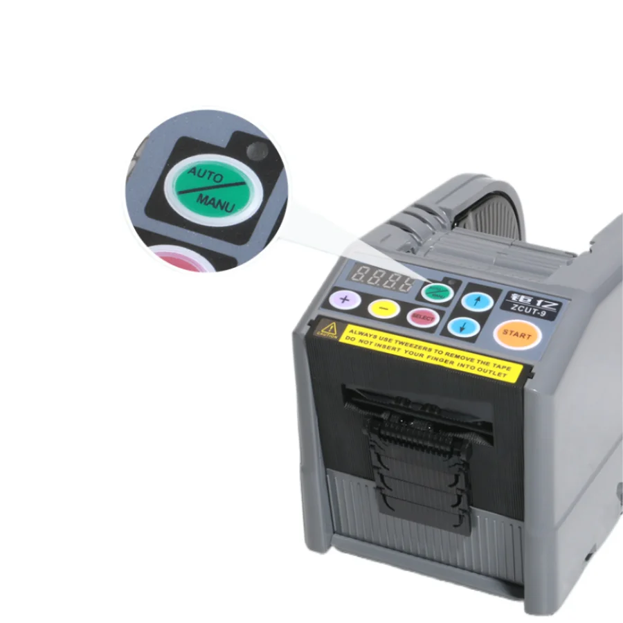 Automatic Tape Dispenser Zcut-9 Efficient Microcomputer Intelligent Large Auto Tape Cutter Tape Cutting Machine