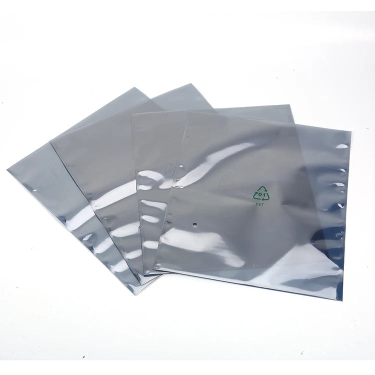 extra Large Shielding Plastic Pcb Protect Esd Storage Zipper Antistatic Bags for Processors