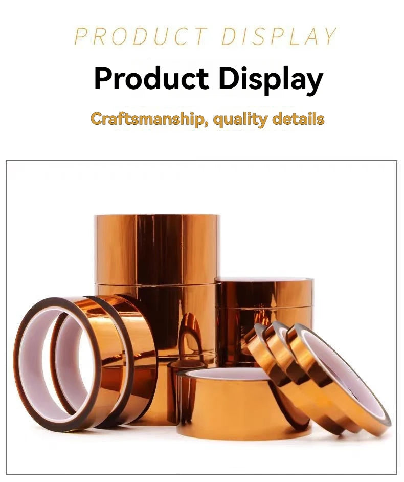 Wholesale Electrical Insulation Materials High Temperature Polyimide Film Tape