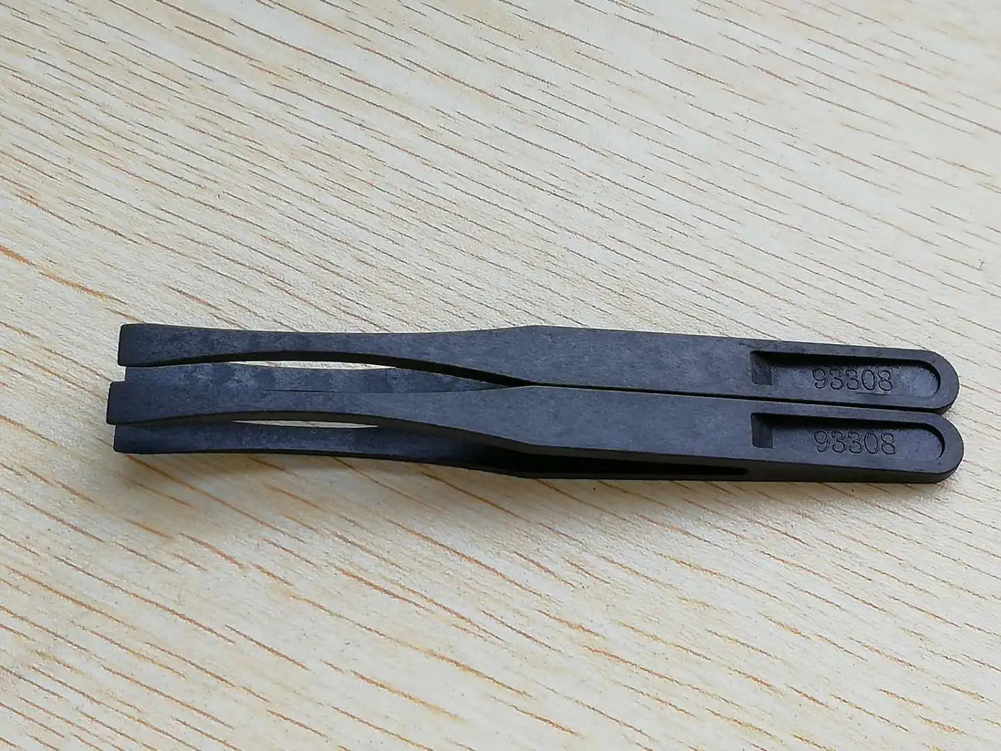 Industrial Black Mini 933 Series Anti-static Conductive ESD Plastic Tweezers for Electronic Pcb Smd Ic Repair Tool
