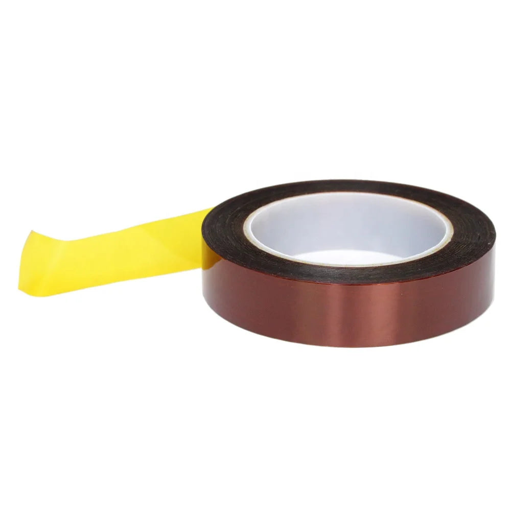 1- High Temperature Heat Resistant Amber PET New Energy Electrical Termination Insulation Protect Lithium Battery Adhesive Tape