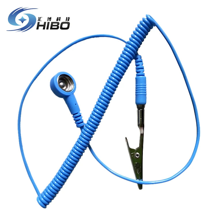 Custom Anti Static Adjustable Wrist Band Anti-static Bracelets Antistatic Grounding Cord ESD Wrist Strap ESD Wrist Wtrap Elastic
