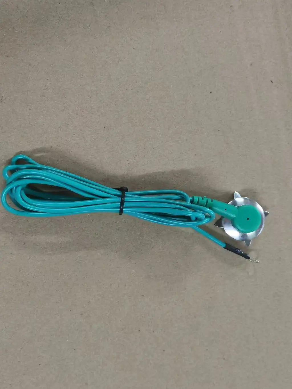 Green Yellow Antistatic Cleanroom Grounding Cord Earth Grounding Wire ESD Grounding Cable for ESD Mat Grounder