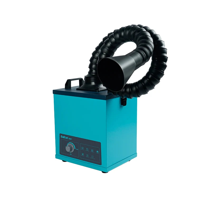 BAKON BK261 150W Digital Display Hairdressing Smoke Exhauster Mini Pure air Fume Hood