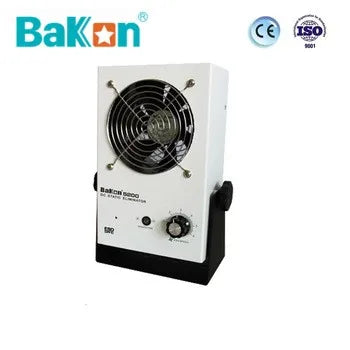 BAKON BK5600 AC Static Elimination Desktop Mini ESD Ionizing Air Blower