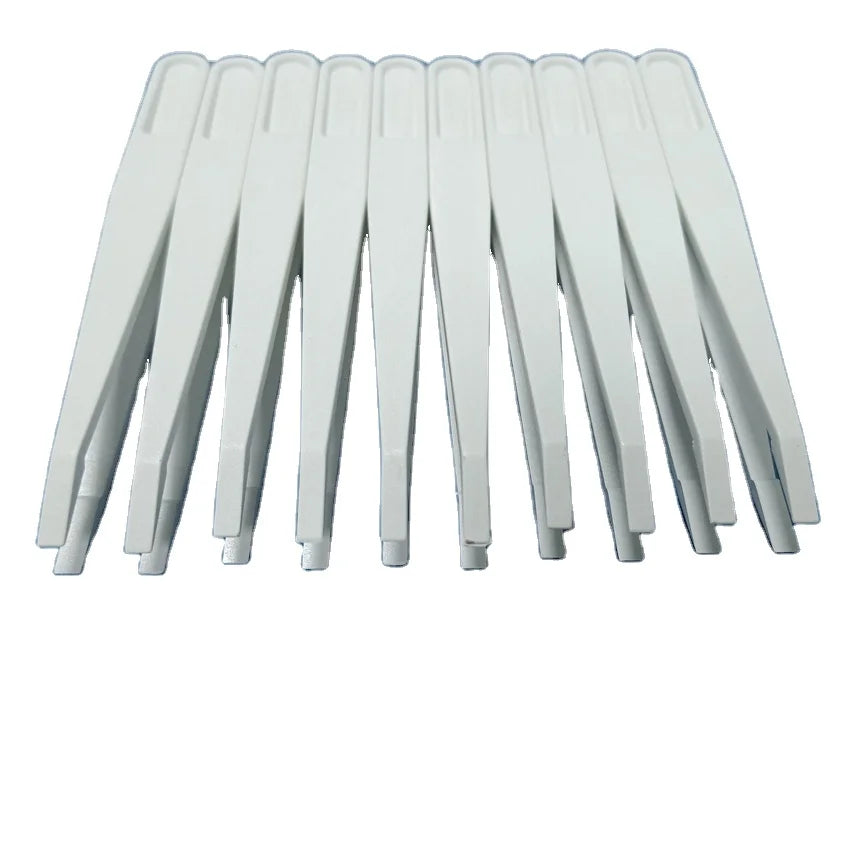 Wholesale Industrial 93305 Anti Static Cleanroom ESD White Plastic Tweezers for Component Handling Mobile Repair Tools