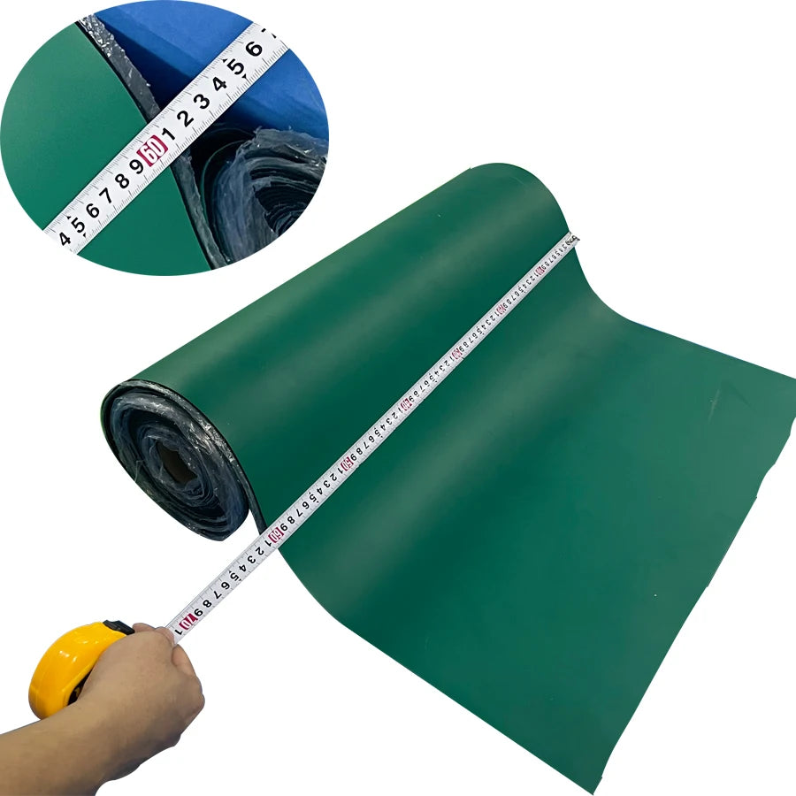2 Layers Static Dissipation Green Esd Mat for Electronic Production Line Mobile Phone Repair Esd Mat