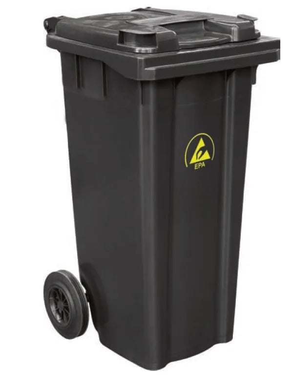 120L Antistatic Cheap ESD Plastic Garbage Bin Waste Container for Electronic Factory
