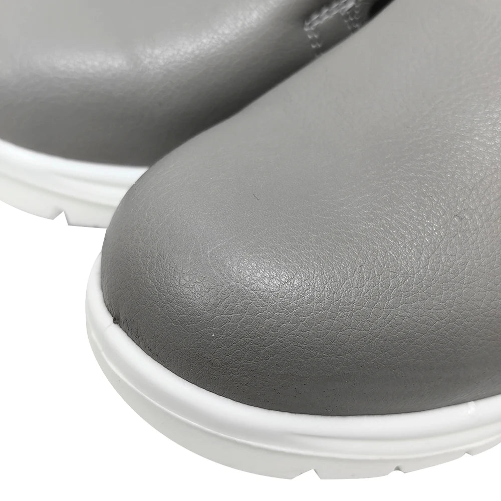 Cleanroom Grey ESD Antistatic Anti Slip Comfortable Steel Toe Safety Shoes
