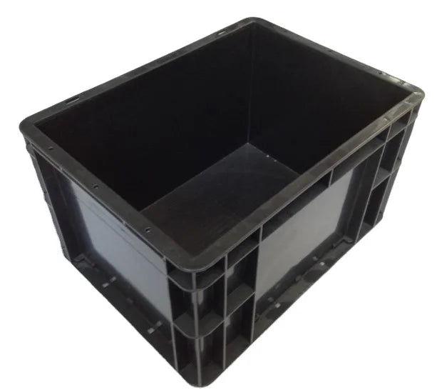 New Products Conductive ESD Plastic Box 400*300mm Anti-static PP Injection Boxes ESD Bin