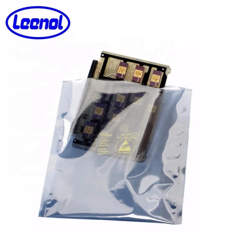 Leenol Anti Static Bags ESD Shielding Anti-static Bag Moisture Proof Antistatic Bag for Products