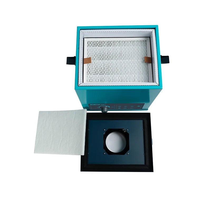 BAKON BK261 150W Digital Display Hairdressing Smoke Exhauster Mini Pure air Fume Hood