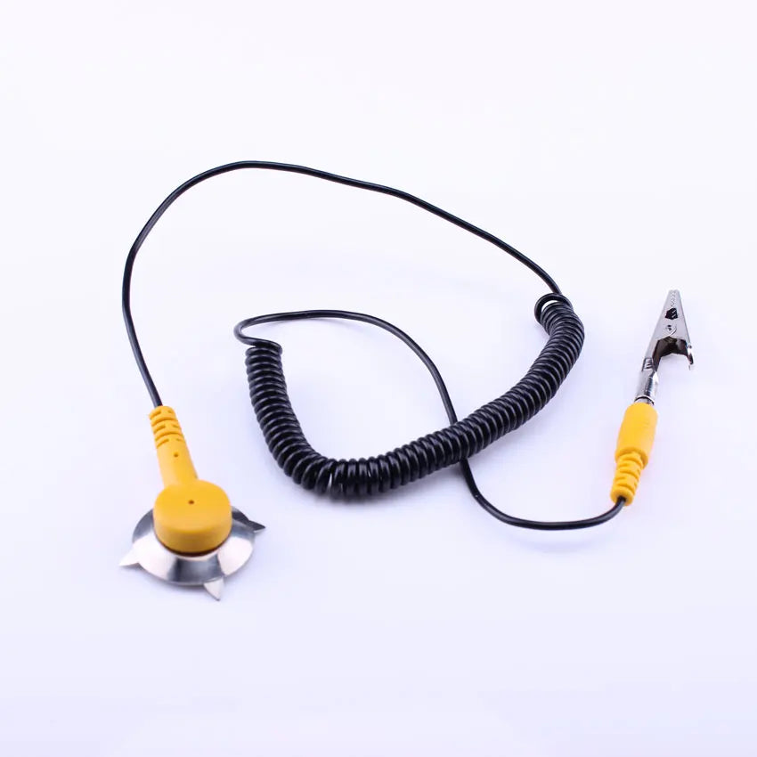 Electronic Industry Workbench Static Discharge Anti-Static ESD Ground Cord ESD Grounding Wire Cord With Plug
