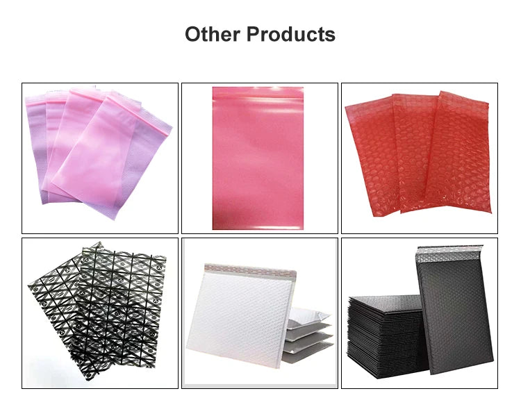 Esd Bag Raw Material Shielding Bag 4x5inch 10x30cm Roll Cutting Machine Plastic Bag Thin Bulk