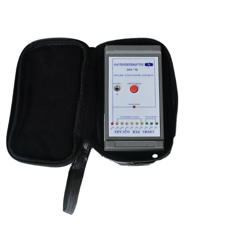 SL-030 Digital Surface Resistivity Tester ESD Testing Device Antistatic Surface Resistivity Meter Esd Tester