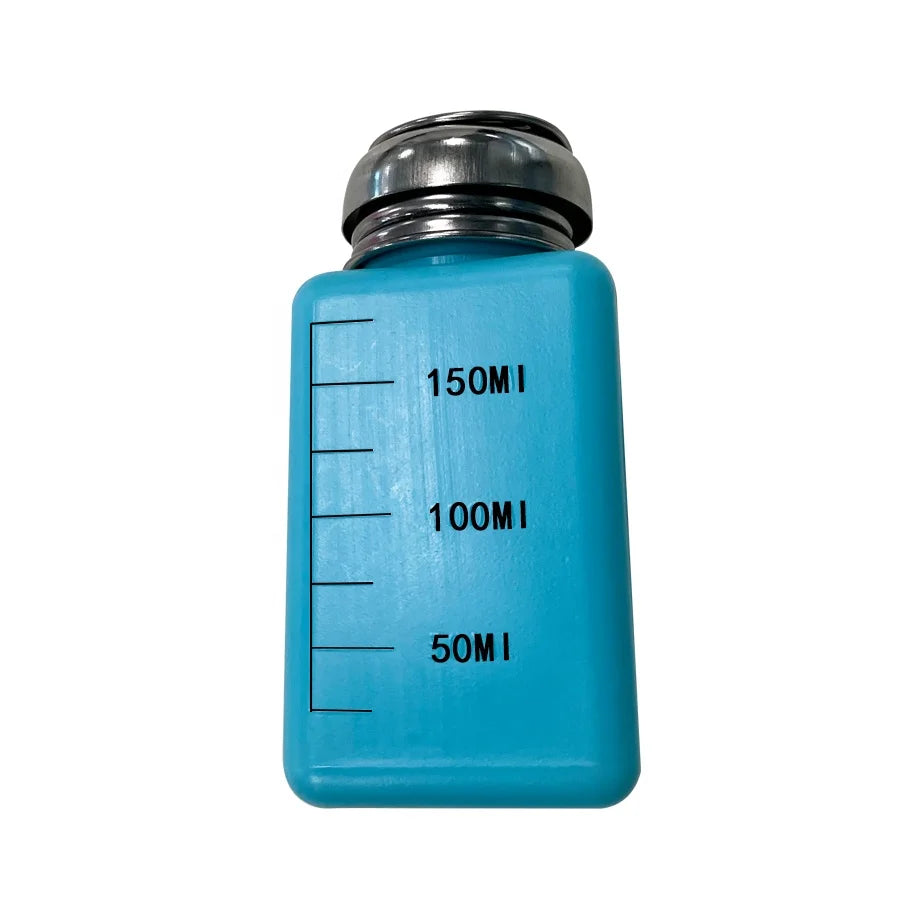 HDPE Anti-Static ESD Safe Alcohol Solvent Dispenser Bottle/ESD Liquid Dispenser With Anti-Splash Pump for Rubbing Alcohol