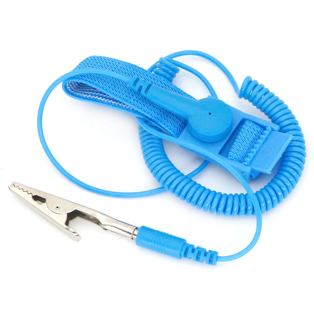 Cordless Wireless Clip Antistatic Anti Static ESD Wristband Wrist Strap Discharge Cables for Electronics Repair Work Tools