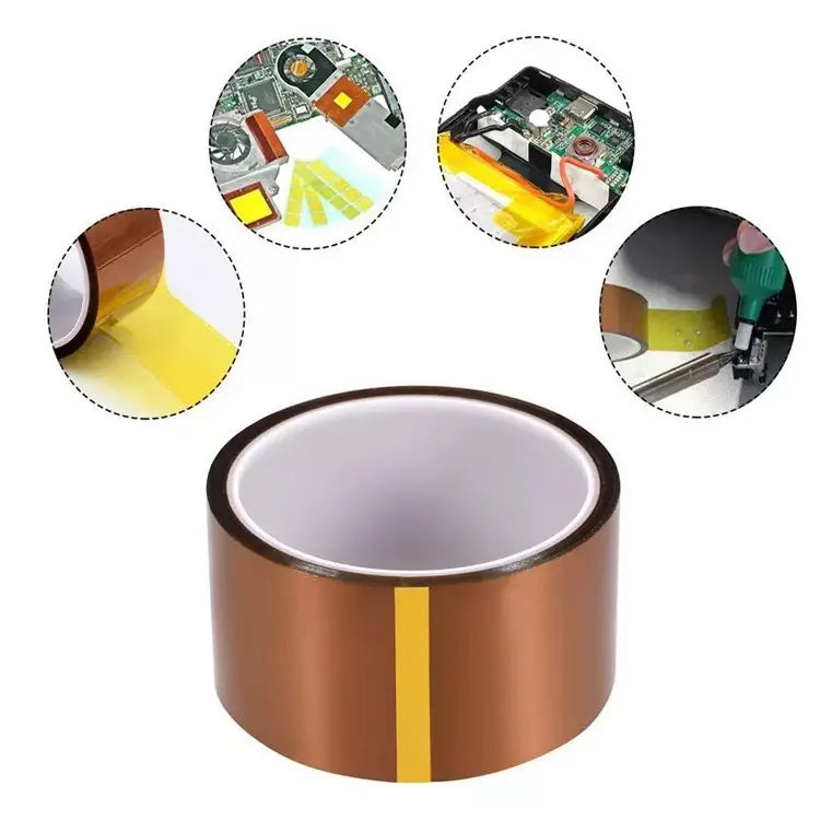 High Temperature Adhesive Factor Customise Heat Resistant kapton Tape for Sublimation Pi Polyimide Tape