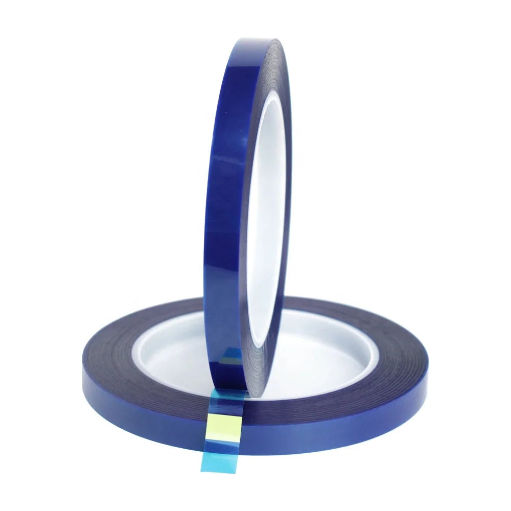 1- High Temperature Heat Resistant Blue PET New Energy Electrical Termination Insulation Protect Lithium Battery Adhesive Tape