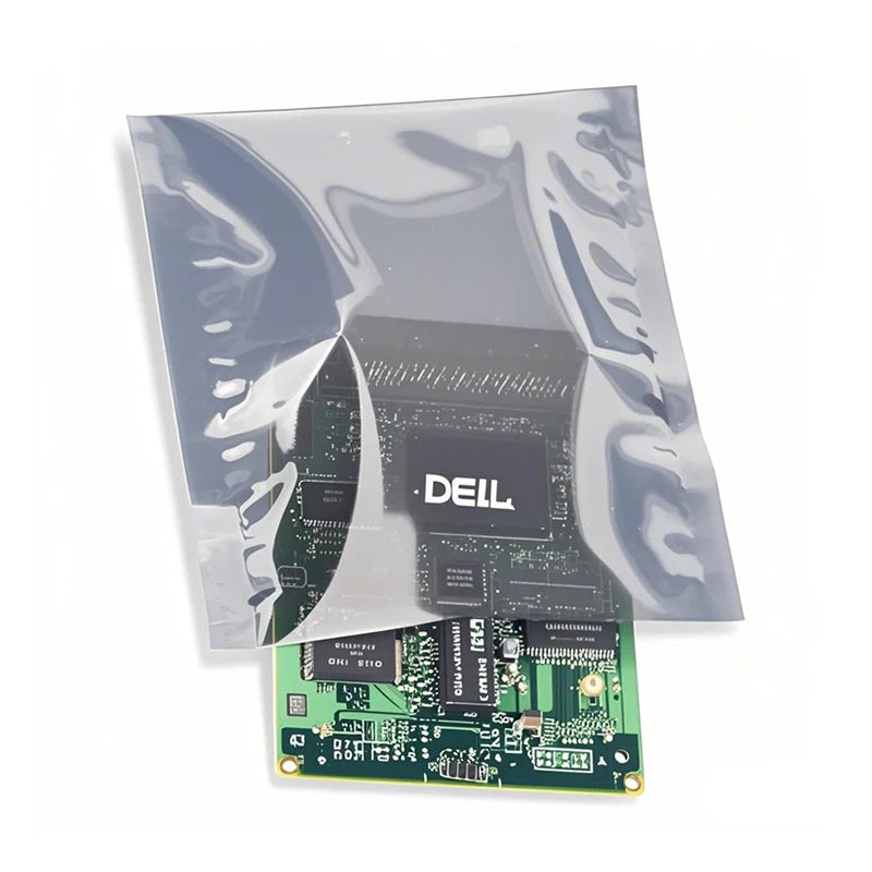 Custom Open End Static Shielding Bag Heat Sealing Moisture Anti-Static Safe Barrier for Packaging Storage AL ESD Shielding