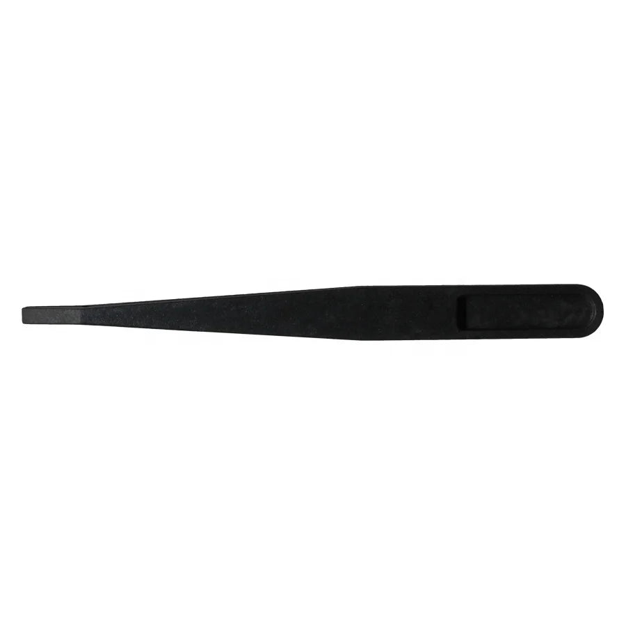 Manufacturer Cheap Custom Logo Bending Tip Anti-Static Plastic Tweezers ESD Kit for Eyelash Extension