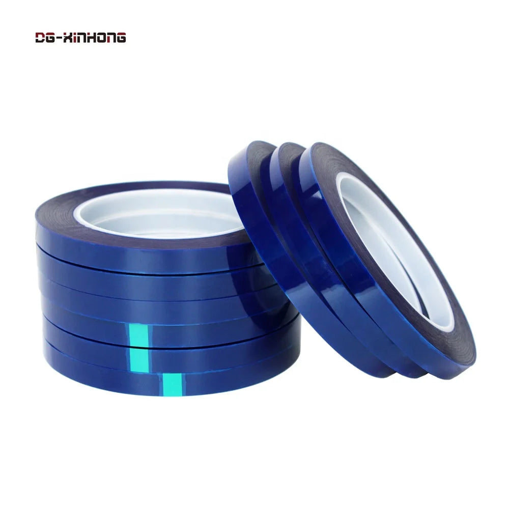 1- High Temperature Heat Resistant Blue PET New Energy Electrical Termination Insulation Protect Lithium Battery Adhesive Tape