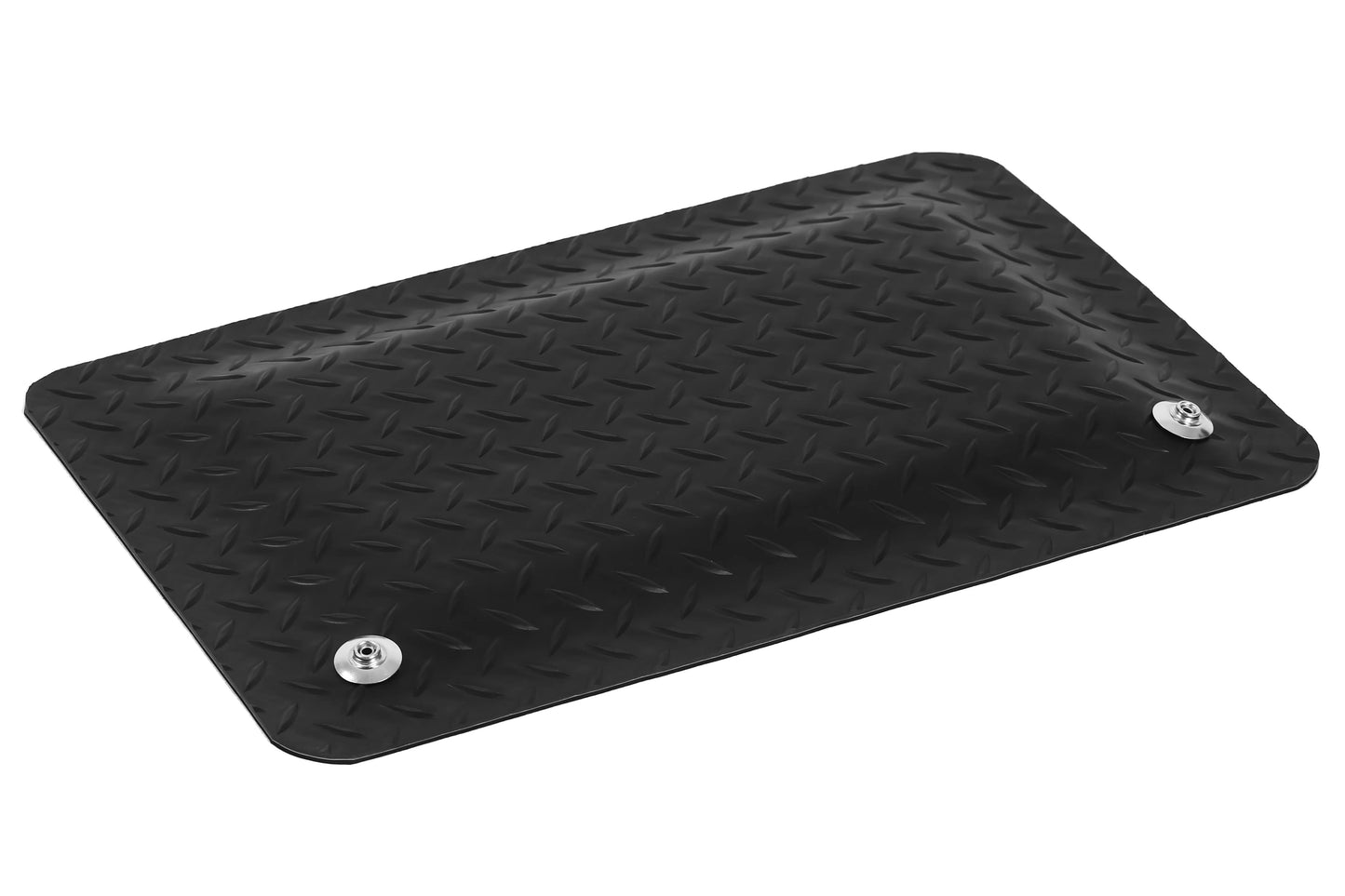 Customized Black Anti slip PVC Surface Anti-static ESD Cushion Anti-fatigue Floor Mat for Grounding in ESD Areas