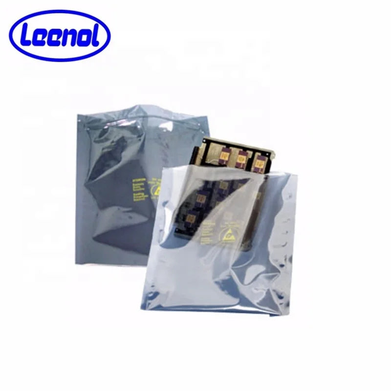 Leenol Anti Static Bags ESD Shielding Anti-static Bag Moisture Proof Antistatic Bag for Products