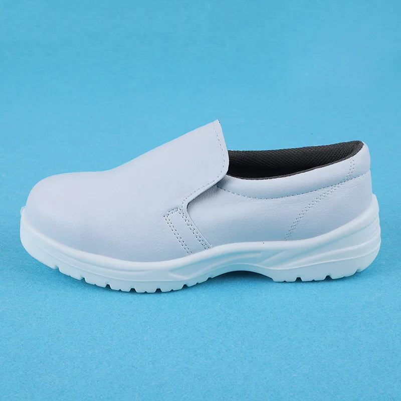 Dustproof Work Shoes Industrial protection Anti-static Esd Safety Shoes White Safety Shoes