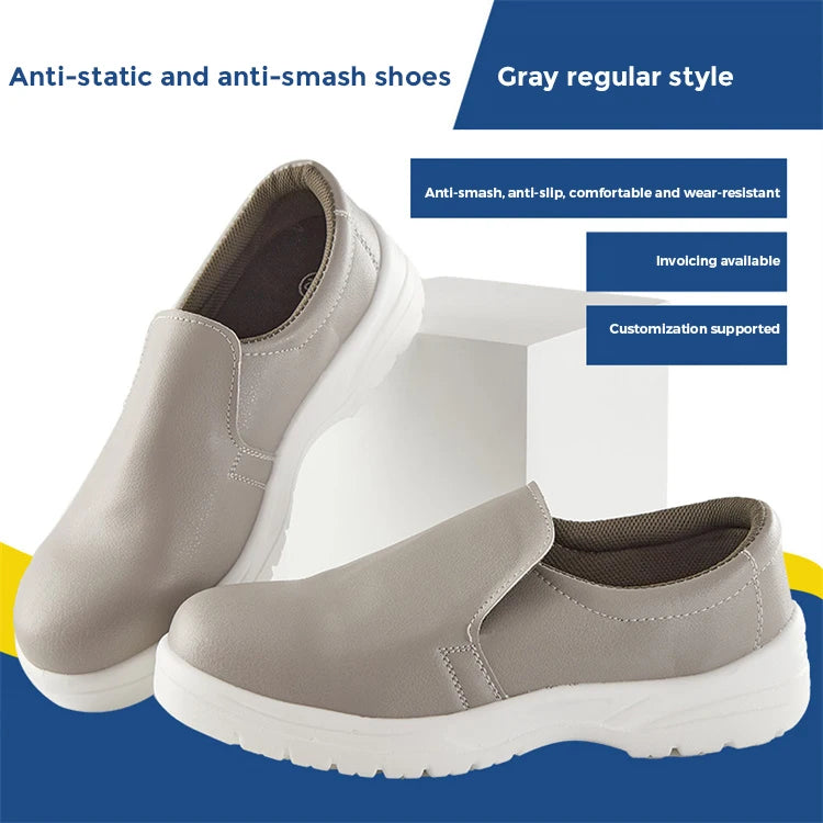 Esd Anti Static Work Steel Toe Puncture Proof Industrial Safety Shoes