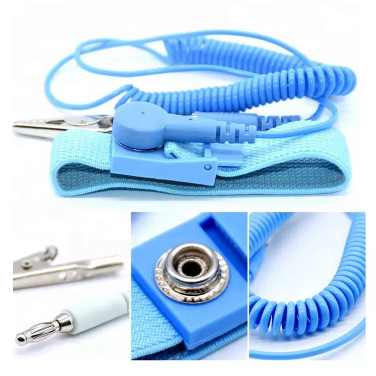 Anti Static Wired Wrist Strap ESD Bracelet Anti Static Wristband Electrostatic Discharge Strap
