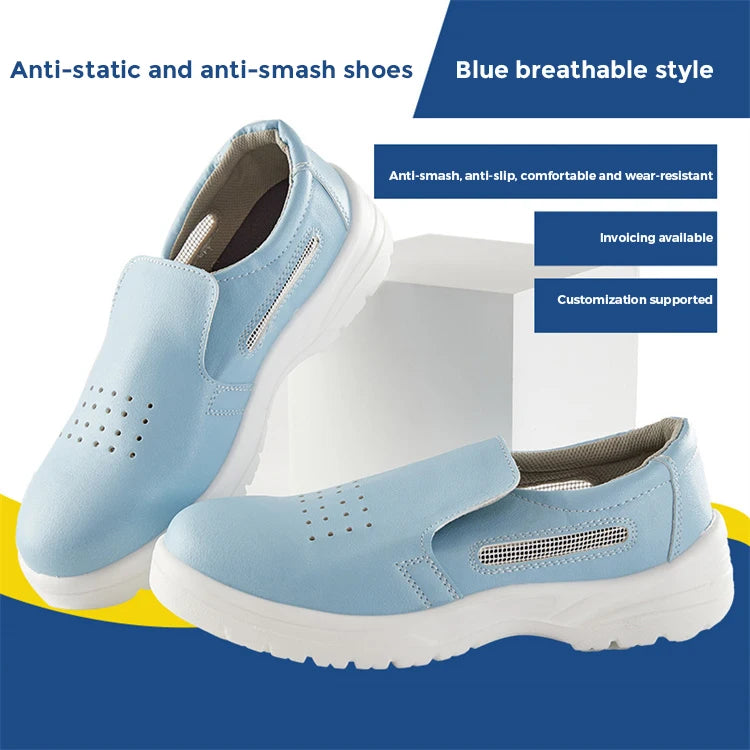 Esd Anti Static Work Steel Toe Puncture Proof Industrial Safety Shoes