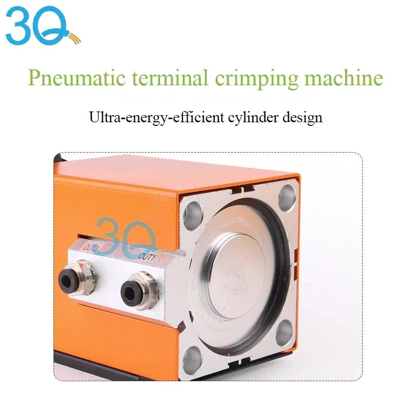 AM-10 Portable Pneumatic Crimping Tool Pneumatic JST Crimp Tool Cable Lug Crimping Machine Terminal Crimper