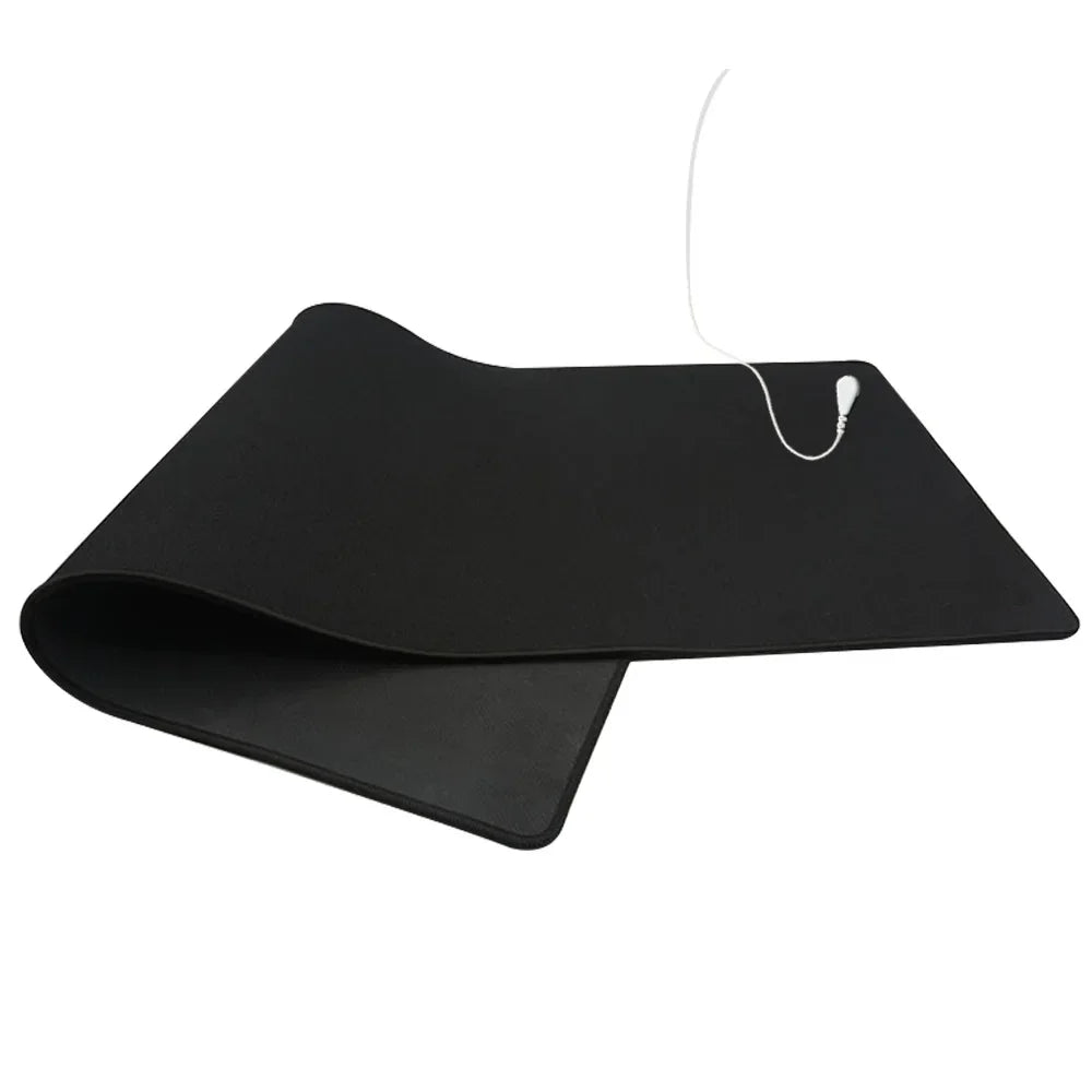 PVC Leather Surface Bed Protector Anti Radiation Conductive Blanket EMF Shield Healing Recovery Grounding Pad