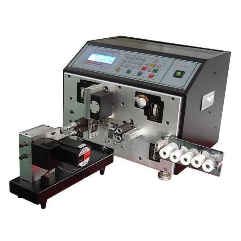 Automatic Wire 3D Bend Machine 0.75 to 35mm2 Wire Cable Cutting Stripping Bending Machine Wire Stripping Bending Machine