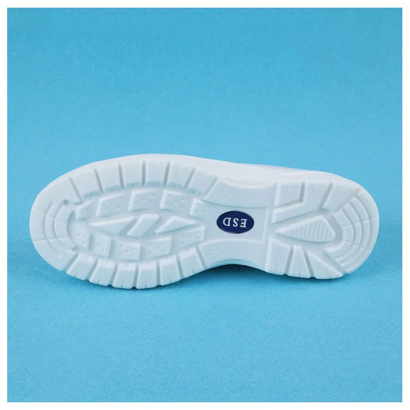 Dustproof Work Shoes Industrial protection Anti-static Esd Safety Shoes White Safety Shoes