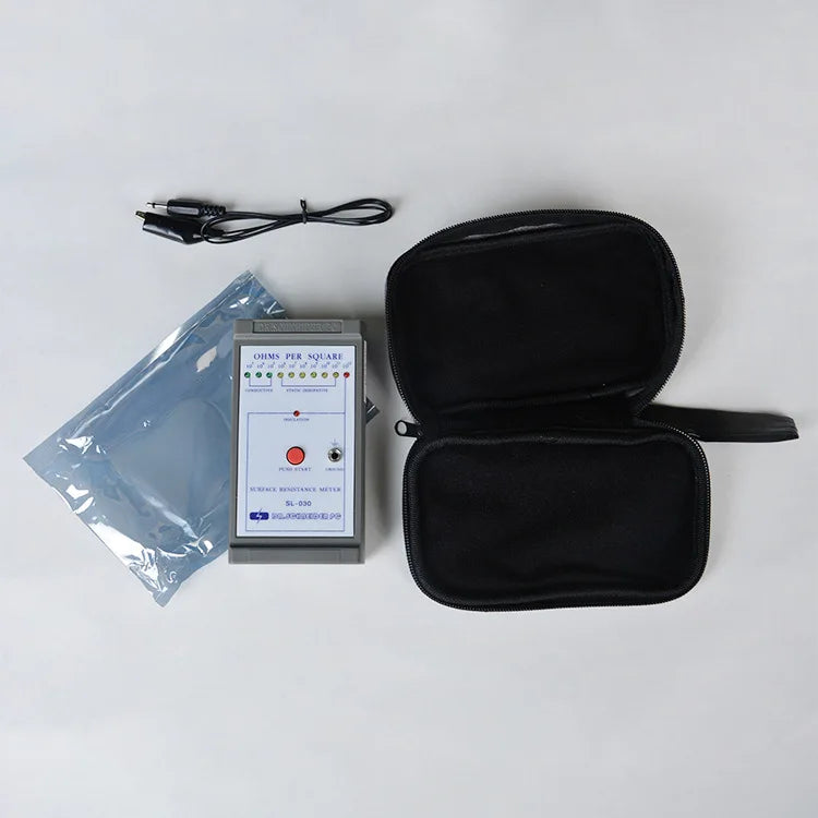 SL-030 Digital Surface Resistivity Tester ESD Testing Device Antistatic Surface Resistivity Meter Esd Tester