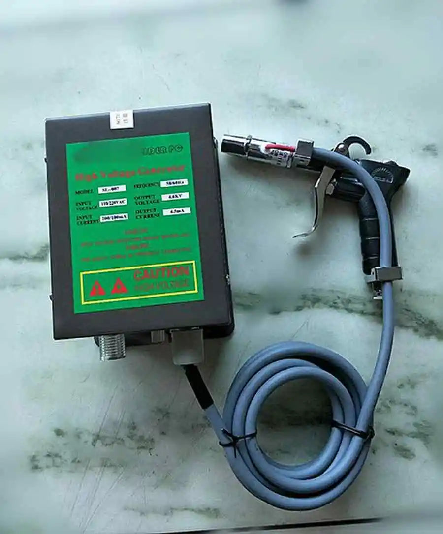 Antistatic Ionizing Air Gun with Power Supply for Static Elimination