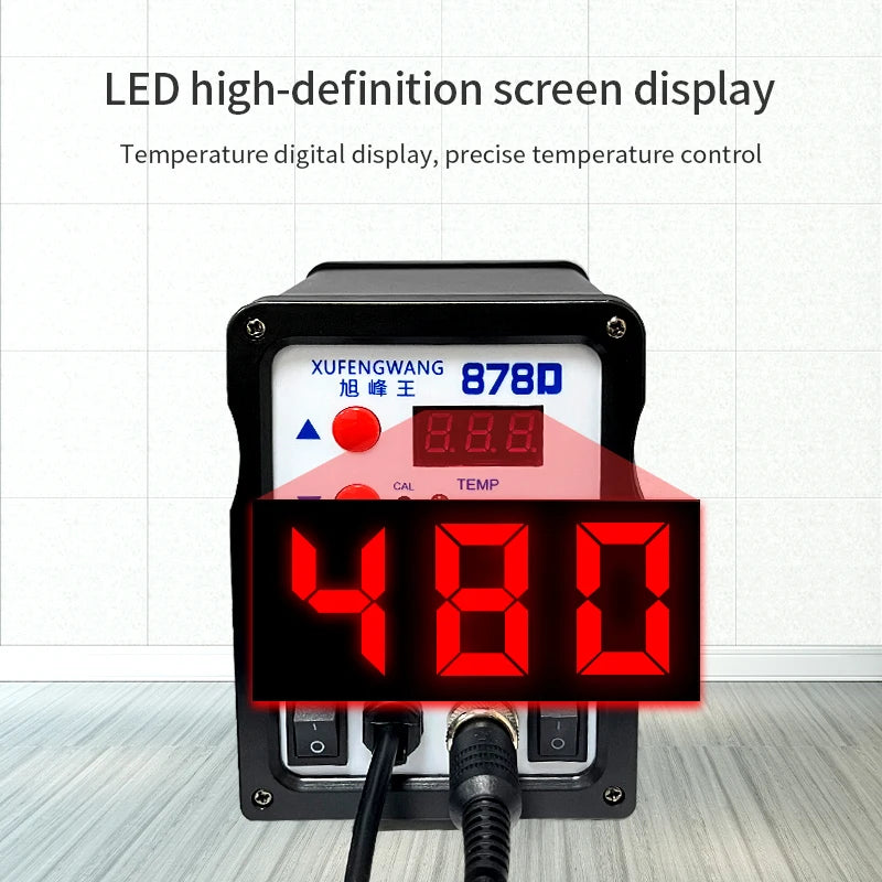 Factory 2-in-1 Industrial Welding Table Set Anti-static 878D Welding Table Factory Maintenance