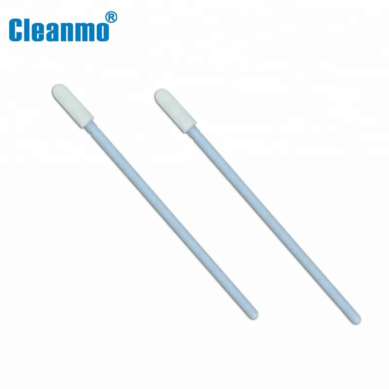 Cleanroom Plastic Stick Dust Free Lens Cleaning PS758 PS758BM Microfiber Swabs