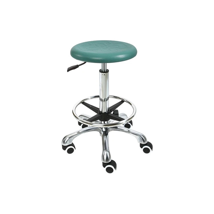 Detall Wholesale Black/blue Pu Leather Esd Lab Chairs Lab Esd Furniture Stool
