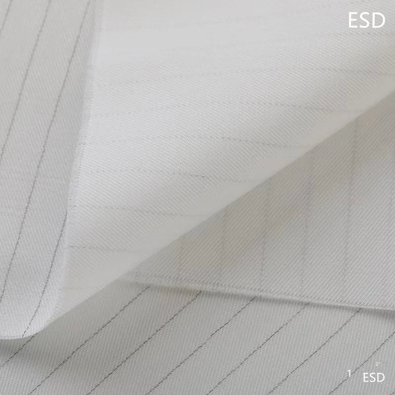 New Product 2.5mm 100 Cotton Anti-static Cleanroom Coverall Esd Emf Protection Conductive Fabric