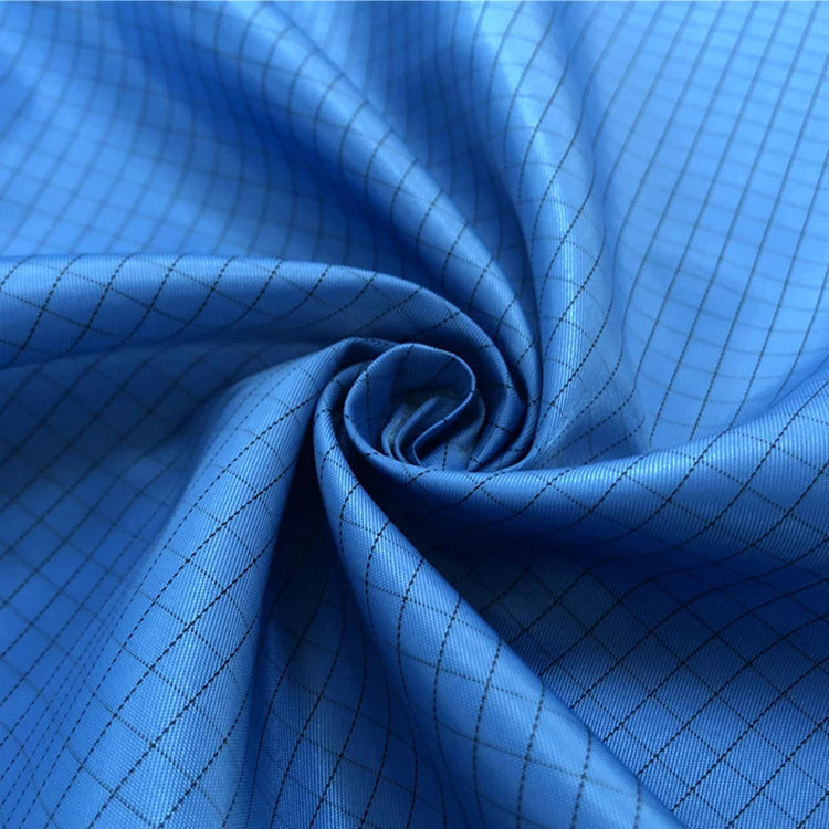 Rhinga Cleanroom High Density Antistatic 5MM Grid Polyester Fabric ESD Anti Static Fabric