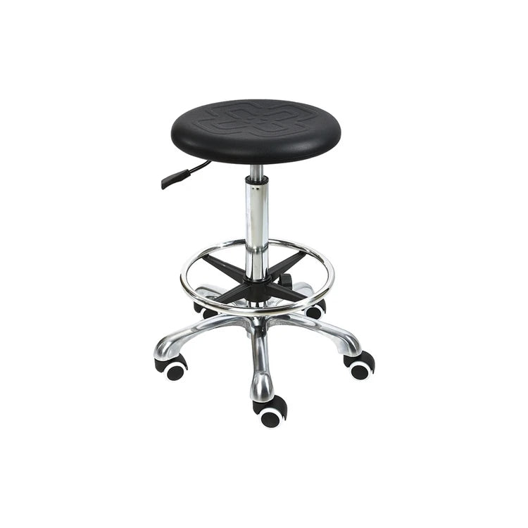 Detall Wholesale Black/blue Pu Leather Esd Lab Chairs Lab Esd Furniture Stool