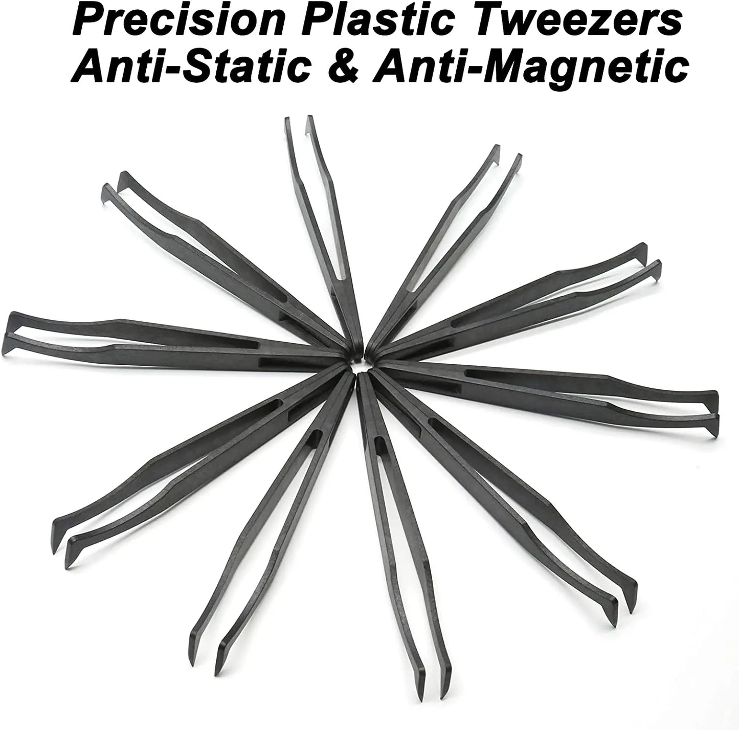 Wholesale High Quality Antistatic Plastic Tweezers/ Antistatic Tweezers for Industry