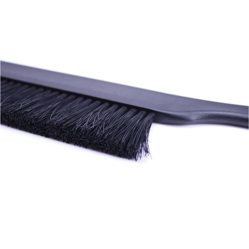 Black ESD Plastic Brush PCB Computer Keyboard Electronic Component Cleaning Anti-static Row Brush