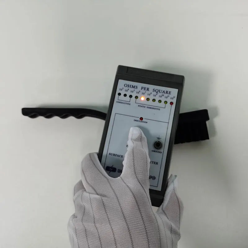 Industrial SMT Machine Black Nylon Toothbrush Type Cleanroom ESD Brush Antistatic ESD-safe Cleaning Brush for PBC